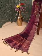 Ruhani Embroidered Kota Doaria Saree