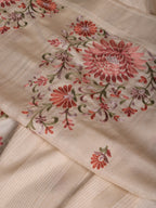 Megha Embroidered Tussar Saree
