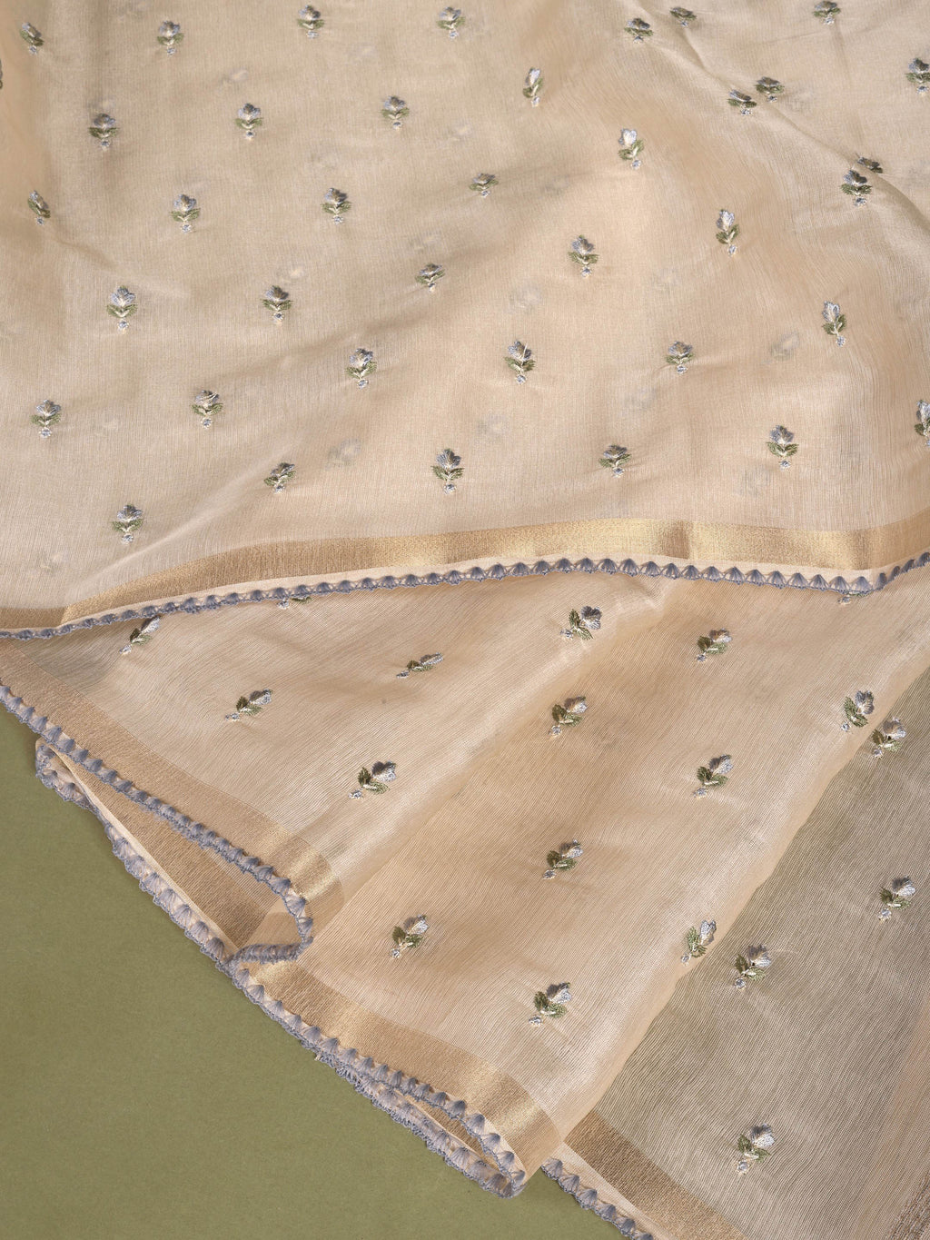 Shubra Chanderi Tissue Saree