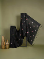 Raatrani Embroidered Tussar Saree