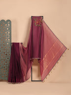Ruhani Embroidered Kota Doaria Saree