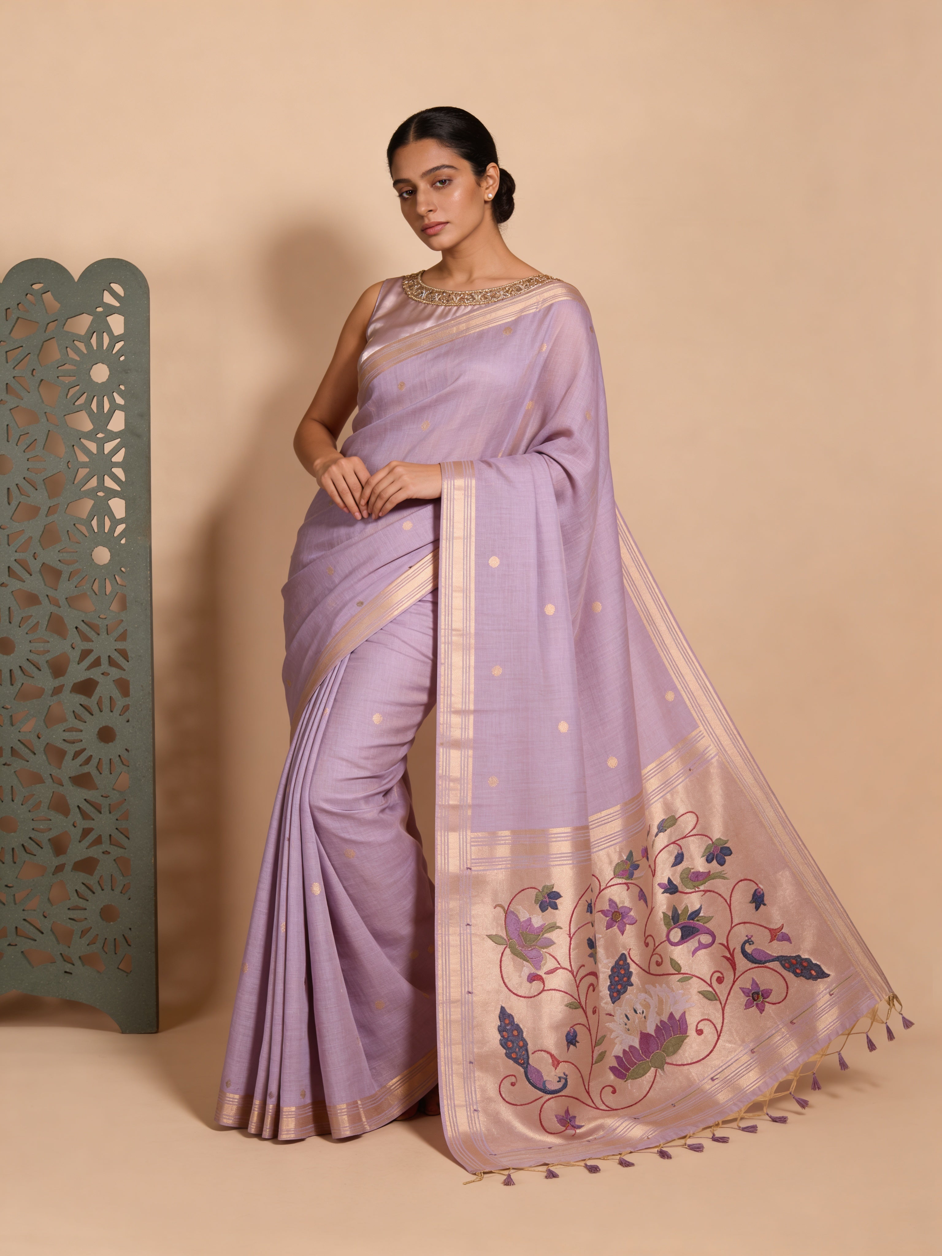 Lavanya Jamdani Saree