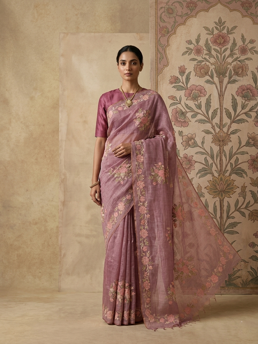 Ragini Zari Tissue Saree